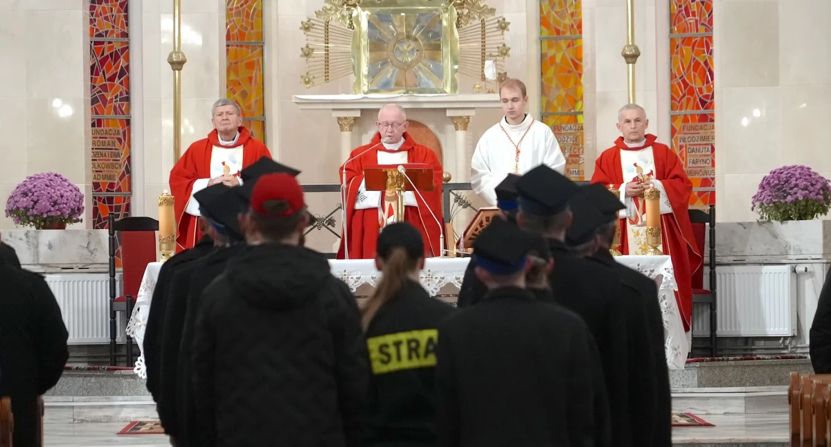 Uroczysta msza święta w intencji strażaków z powiatu zambrowskiego [FOTO+VIDEO]