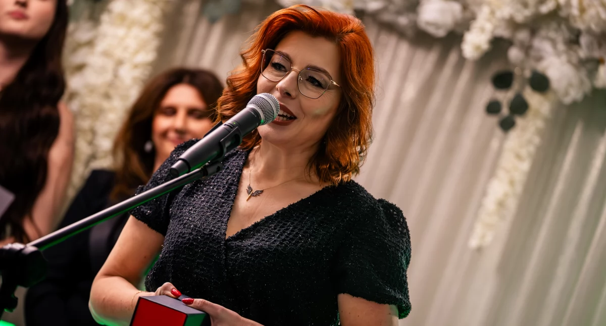 organizacje pozarządowe, Katarzyna Mianowska Hufca Zambrów uhonorowana prestiżowym tytułem plebiscycie „Uskrzydleni” [FOTO] - zdjęcie, fotografia