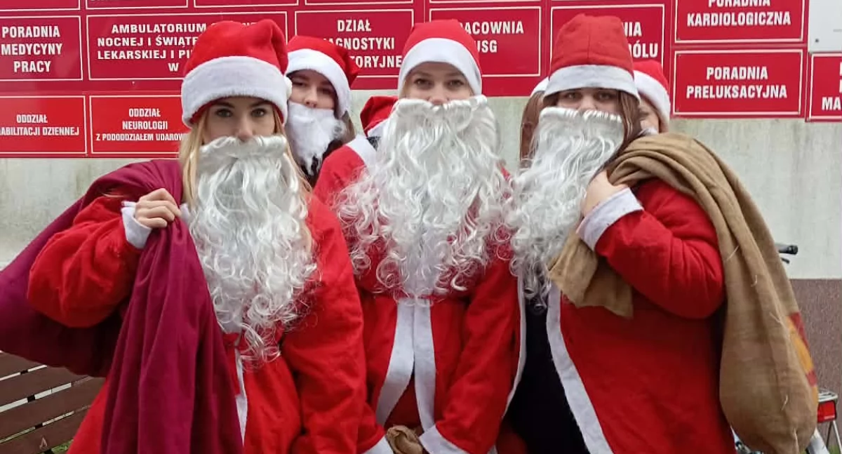 święta, Pomocnicy Mikołaja przeszli ulicami Zambrowa [FOTO] - zdjęcie, fotografia