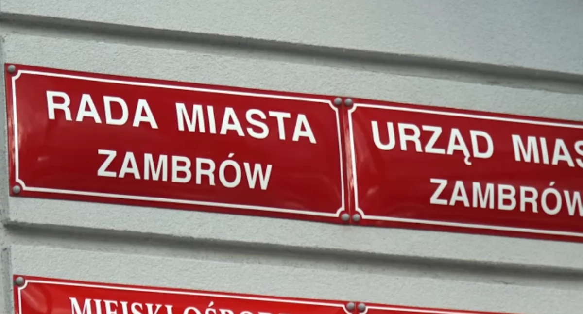 Rada Miasta Zambrów radni, Radny stracił mandat groźby karalne Komisarz Wyborczy wydał obwieszczenie - zdjęcie, fotografia