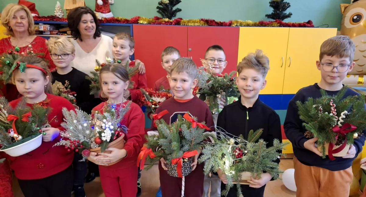 edukacja, Warsztaty świąteczne Trójkowiczów [FOTO] - zdjęcie, fotografia