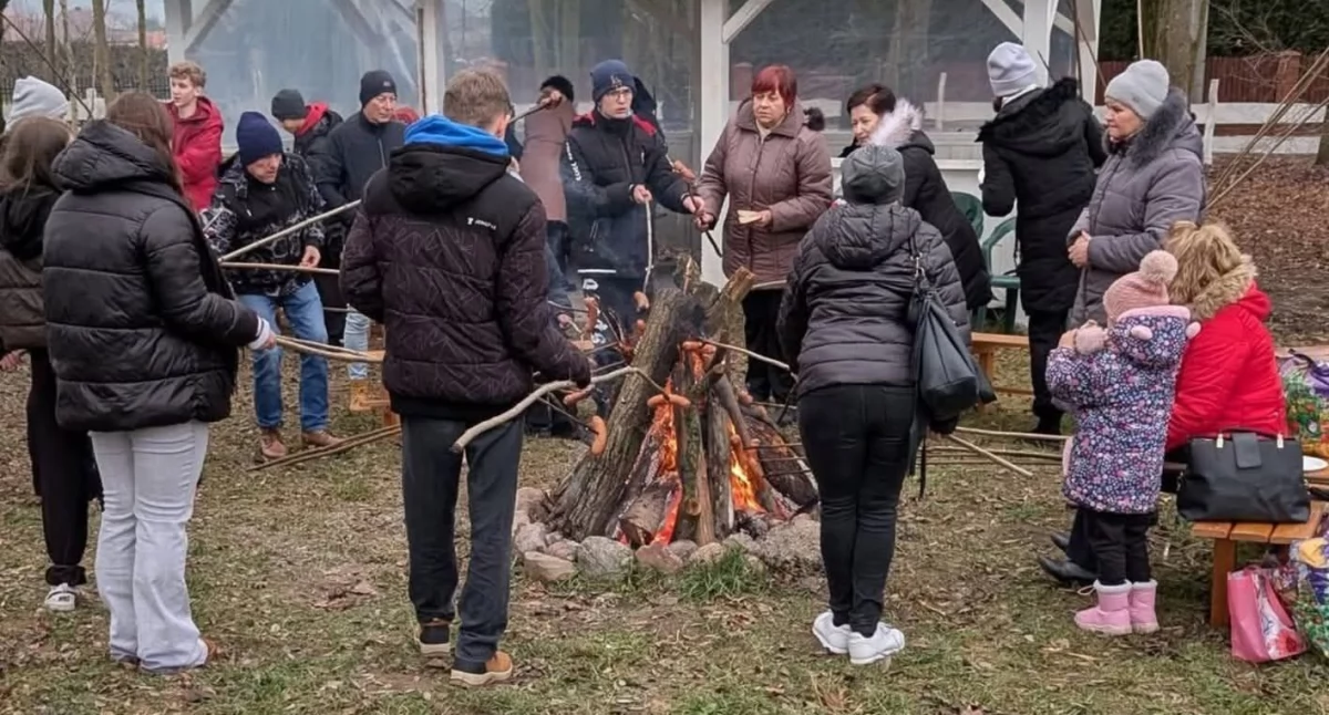 zdjęcie: Mikołajki rodzin zastępczych z powiatu zambrowskiego