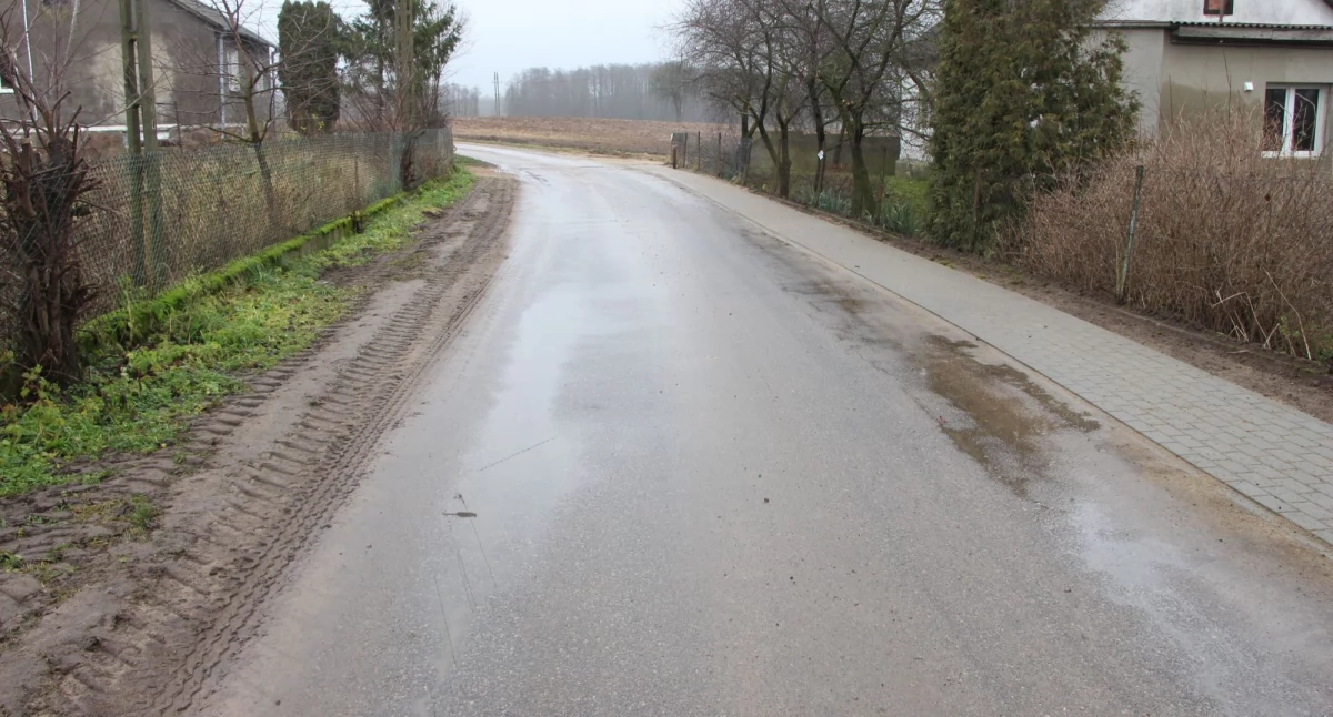 inwestycje, Zakończono remont drogi powiatowej Starym Zalesiu [FOTO] - zdjęcie, fotografia