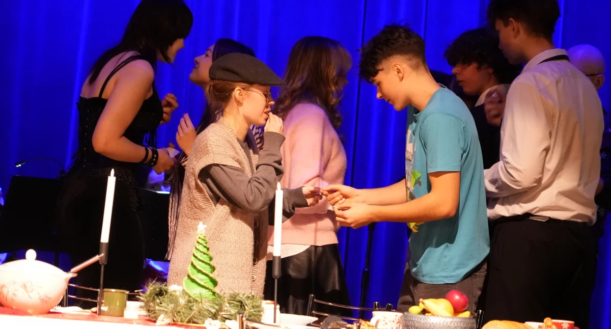 święta, Jasełka wykonaniu uczniów [FOTO+VIDEO] - zdjęcie, fotografia