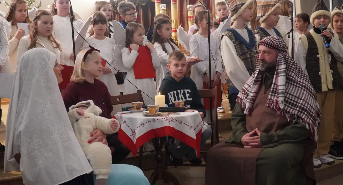 zdjęcie: jasełka w Trójcy Przenajświętszej w Zambrowie