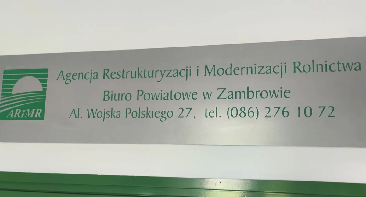 zdjęcie: Agencja Restrukturyzacji i Modernizacji Rolnictwa w Zambrowie