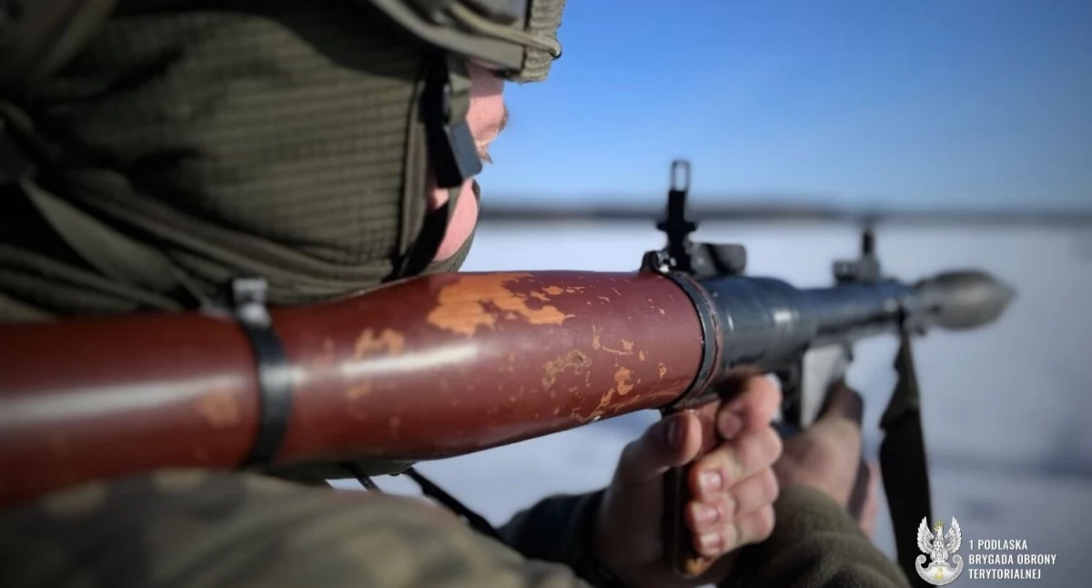 z regionu, Podlascy terytorialsi ćwiczyli działania zimowych warunkach [FOTO] - zdjęcie, fotografia