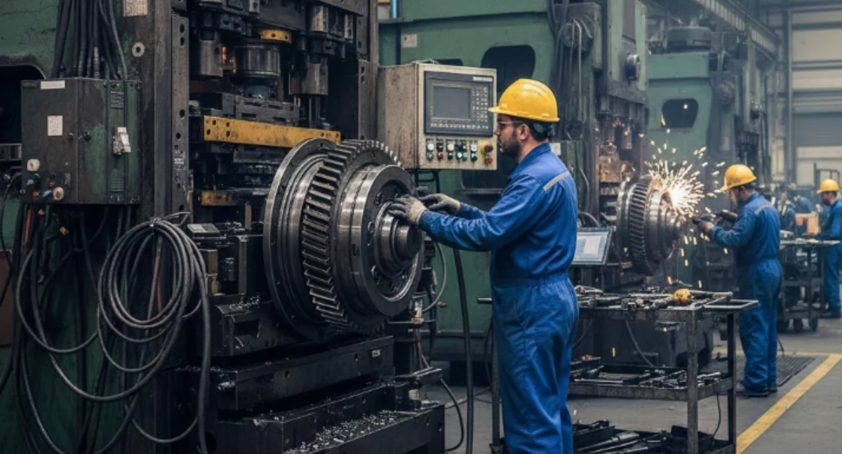 zdjęcie: serwis maszyn przemysłowych