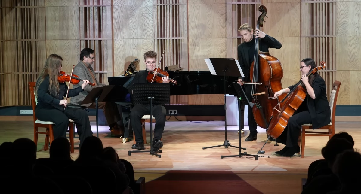 muzyka koncerty, Tajemnice kameralistyki zambrowskiej szkole muzycznej [FOTO+VIDEO] - zdjęcie, fotografia