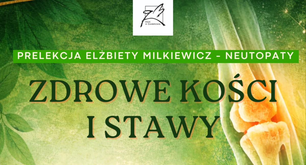zdrowie i uroda, Zdrowe kości stawy Prelekcja Miejskim Ośrodku Kultury - zdjęcie, fotografia