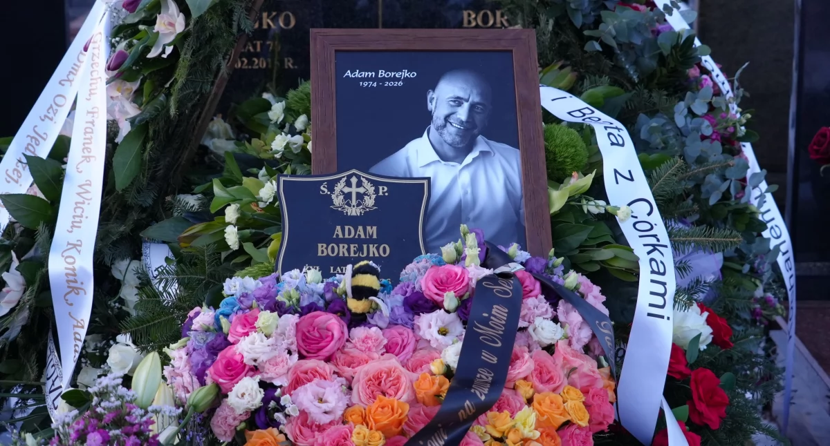 zdjęcie: Adam Borejko, ostatnie pożegnanie