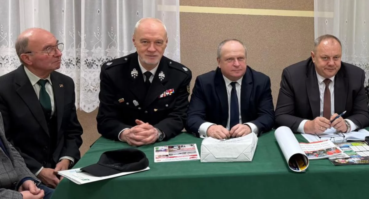 pożary i straż, Podsumowanie zebrań sprawozdawczo wyborczych jednostkach terenie Gminy Szumowo [FOTO] - zdjęcie, fotografia