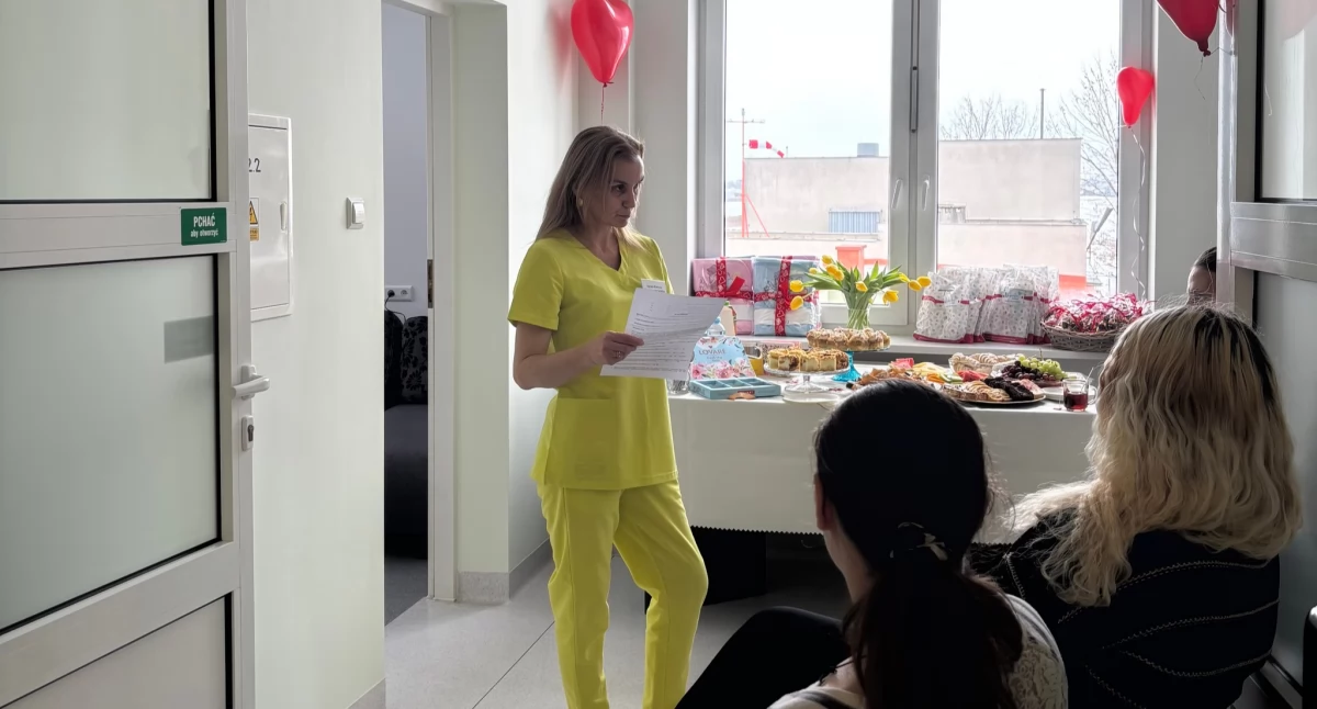 zdrowie i uroda, Dzień Otwarty Oddziału Ginekologiczno Położniczego Szpitalu Powiatowym Zambrowie [FOTO] - zdjęcie, fotografia