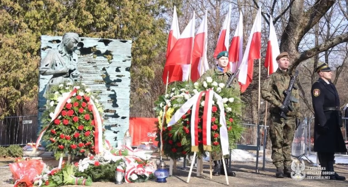 uroczystości obchody, Terytorialsi pielęgnują pamięć Żołnierzach Wyklętych [FOTO] - zdjęcie, fotografia