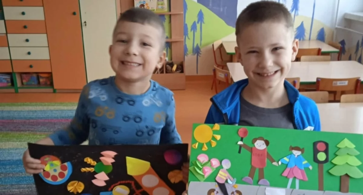 edukacja, Sukces przedszkolaków konkursie Mistrz Origami [FOTO] - zdjęcie, fotografia