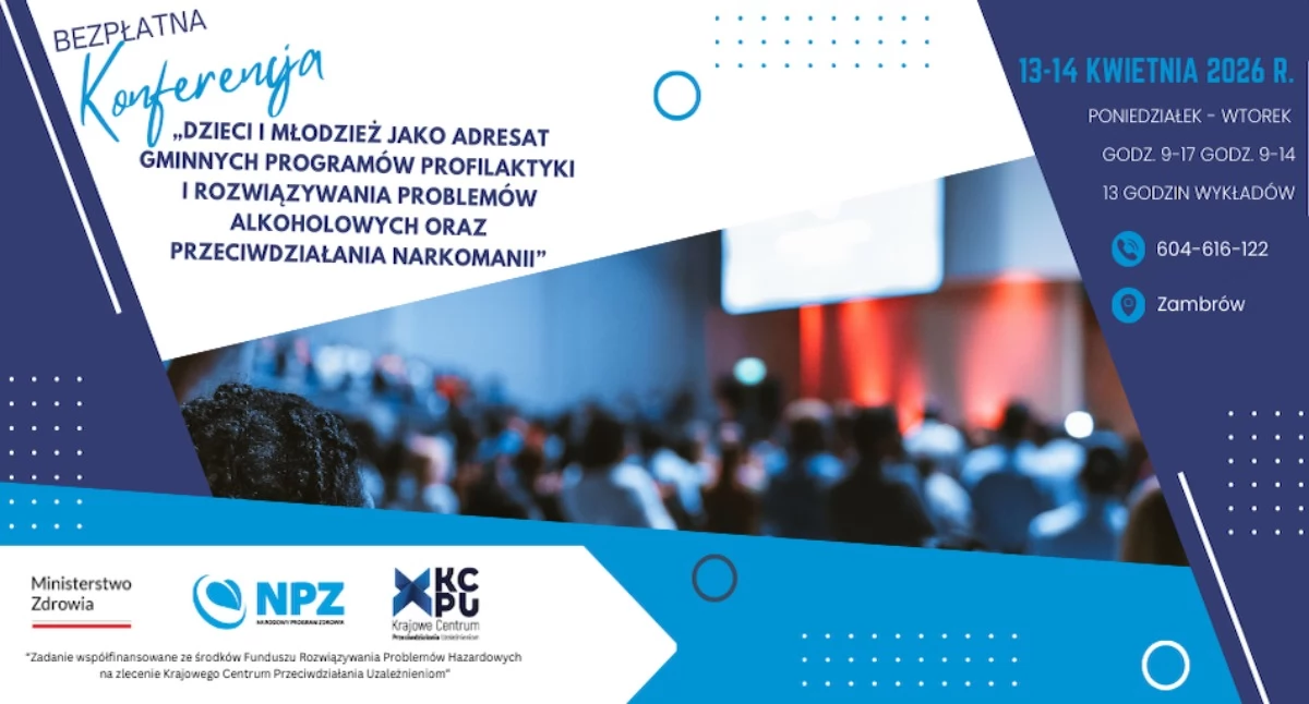 artykuł sponsorowany, Fundacja Urzędem Miasta Zambrów zapraszają udziału bezpłatnej konferencji - zdjęcie, fotografia