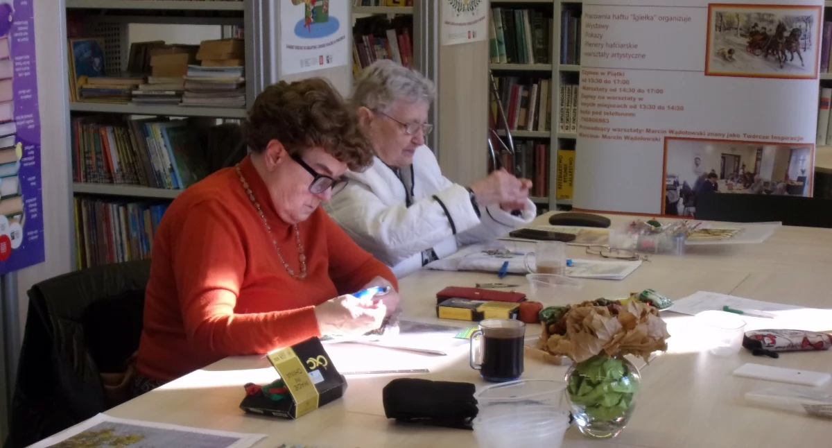 rekreacja wypoczynek, Pracownia Haftu Igiełka zaprasza warsztaty haftu - zdjęcie, fotografia