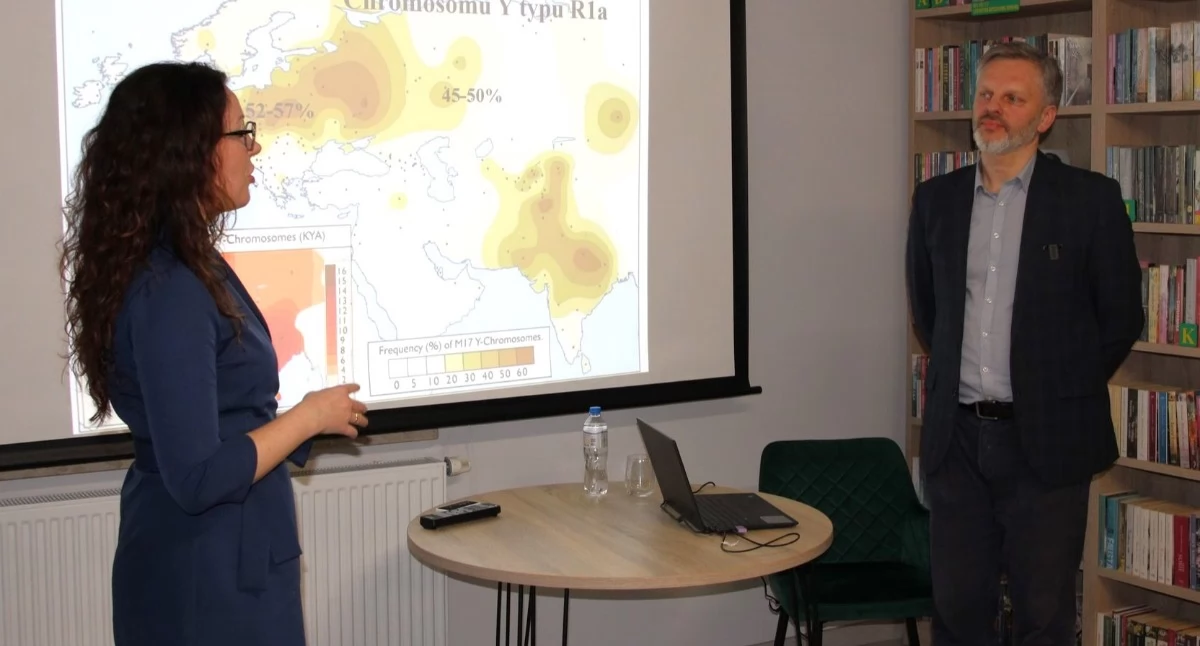 RIH Historia, Skąd pochodzą Słowianie Historyczna prelekcja Zambrowskiej [FOTO] - zdjęcie, fotografia