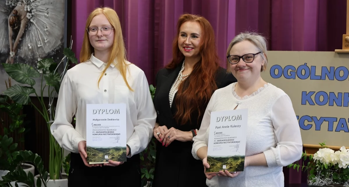 książki publikacje, Eliminacje rejonowe Ogólnopolskiego Konkursu Recytatorskiego [FOTO] - zdjęcie, fotografia