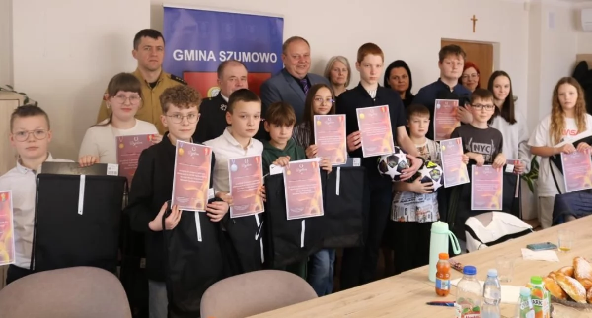 edukacja, Poznaliśmy zwycięzców Gminnych Eliminacji XLVIII Ogólnopolskiego Turnieju Wiedzy Pożarniczej „Młodzież zapobiega pożarom” [FOTO] - zdjęcie, fotografia