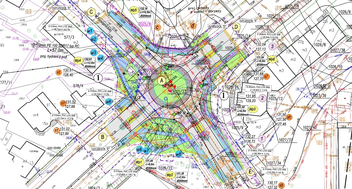 inwestycje, rondo Zambrowie Powiat ogłosił przetarg przebudowę ważnego skrzyżowania - zdjęcie, fotografia