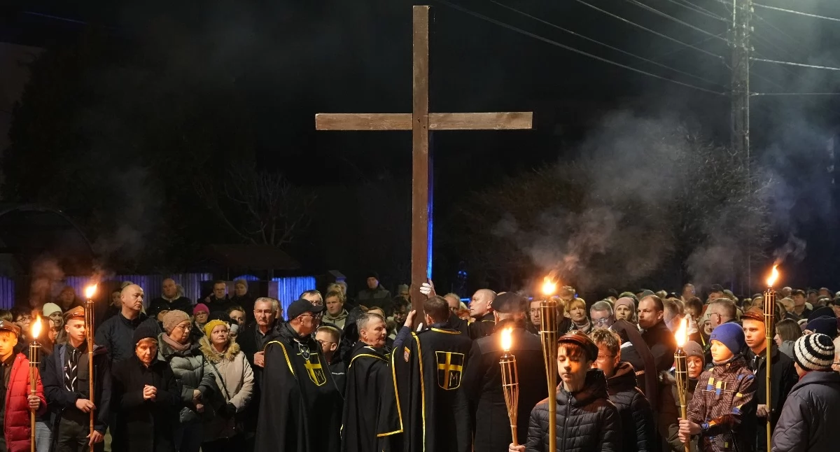 zdjęcie: droga krzyżowa Zambrów