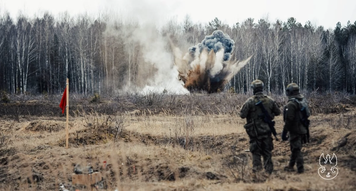 z regionu, Saperzy 1PBOT doskonalili swoje umiejętności podczas specjalistycznego kursu [FOTO] - zdjęcie, fotografia