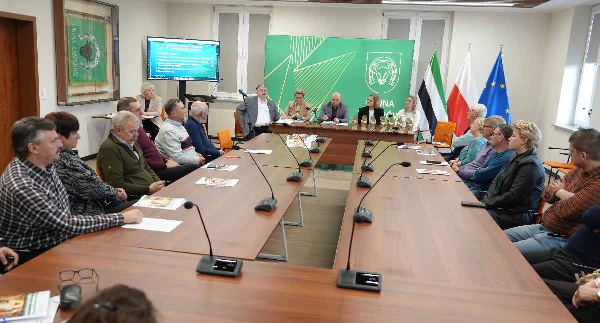 zdjęcie: Roczne spotkanie sołtysów z terenu gminy Zambrów