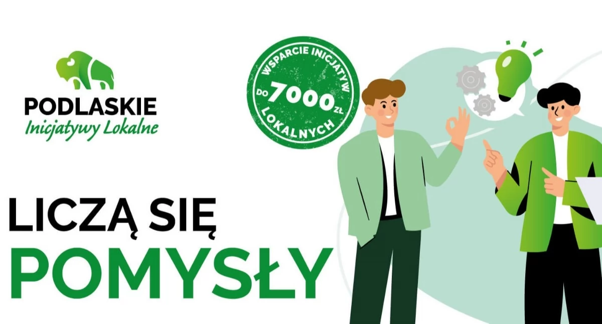 konkursy, Ruszył konkurs Podlaskie Inicjatywy Lokalne Nawet tysięcy złotych lokalne pomysły - zdjęcie, fotografia