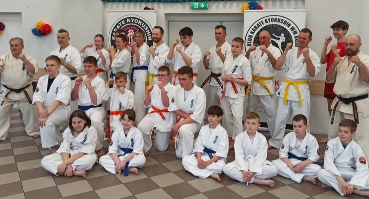 karate i sztuki walki, Trenerzy Mazowiecko Podlaskiego Klubu Karate szkolili Rossoszu [FOTO] - zdjęcie, fotografia
