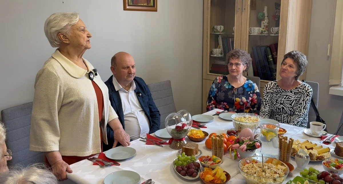 zdjęcie: Wielkanocne spotkanie koła Polskiego Związku Niewidomych w Zambrowie