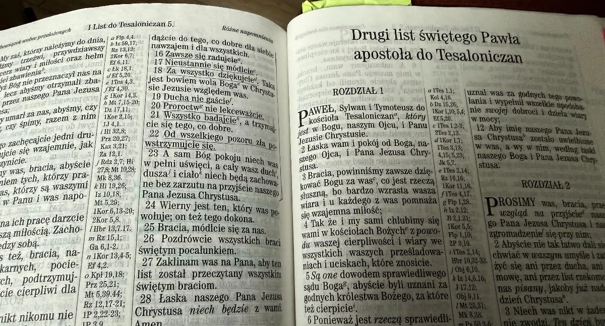 religia, Narodowy Dzień Czytania Pisma Świętego Rozpoczął Tydzień Biblijny - zdjęcie, fotografia