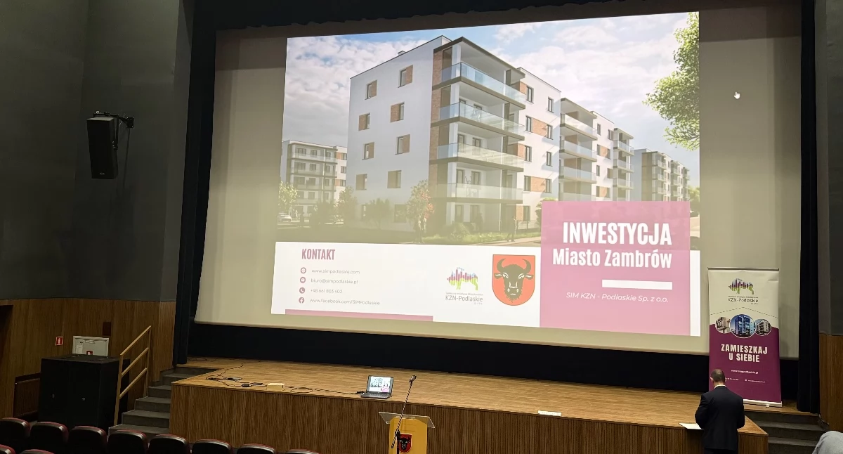 zdjęcie: mieszkania czynszowe przy ul. Magazynowej 8A w Zambrowie