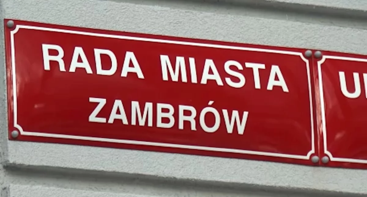 Rada Miasta Zambrów radni, sesja Miasta Zambrów TRANSMISJA ŻYWO - zdjęcie, fotografia