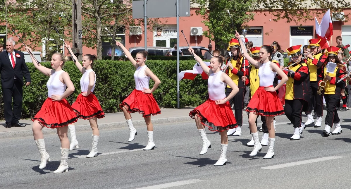 uroczystości obchody, Zambrowskie obchody rocznicy uchwalenia Konstytucji [FOTO+VIDEO] - zdjęcie, fotografia