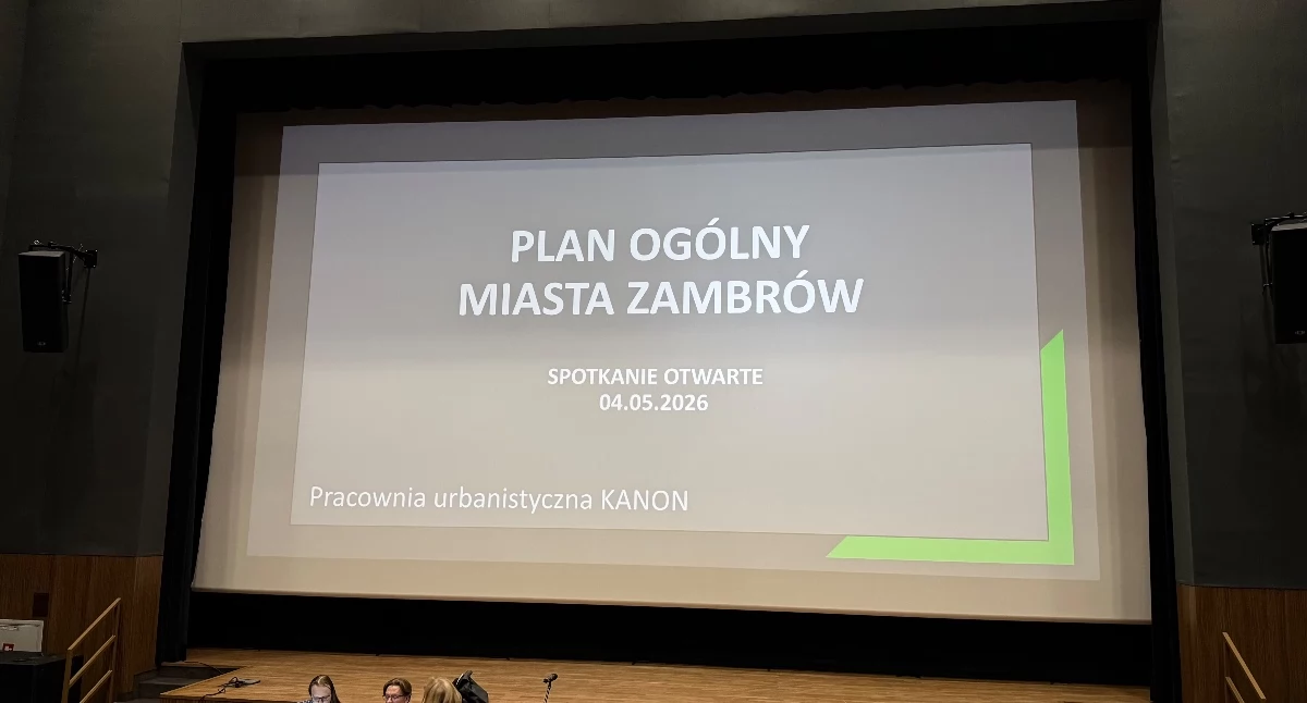 inwestycje, Powstaje ogólny miasta Zambrów Zobacz prezentację projektu ŻYWO] - zdjęcie, fotografia