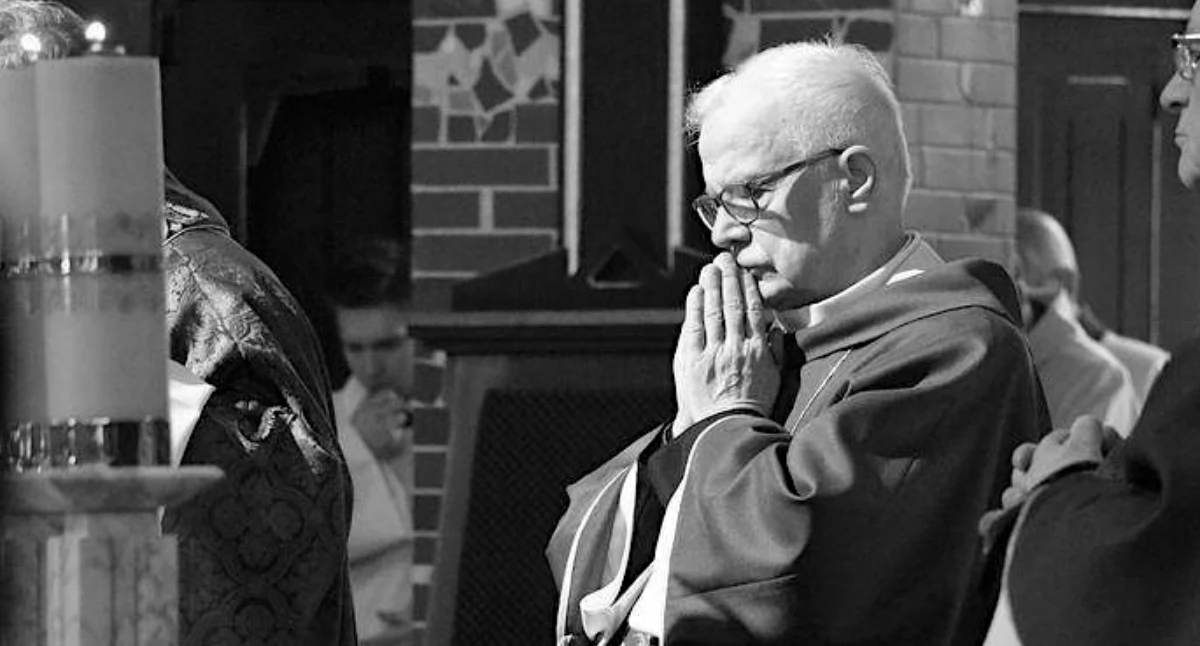 zdjęcie: abp Józef Michalik w par. Ducha Świętego w Zambrowie, 2018 rok
