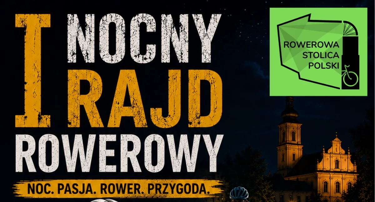 rowery i kolarstwo, śpimy jedziemy! Nocny Rowerowy wystartuje Zambrowie - zdjęcie, fotografia