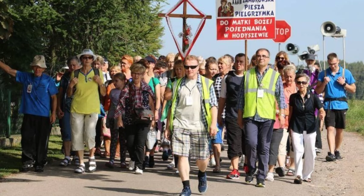 religia, sierpniu wyruszy Zambrowska Piesza Pielgrzymka Hodyszewa Sprawdź szczegóły! - zdjęcie, fotografia