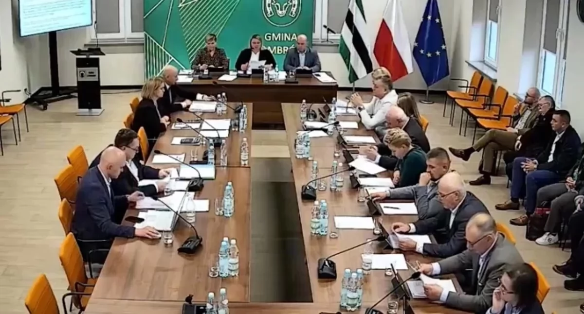 zdjęcie: sesja Rady Gminy Zambrów