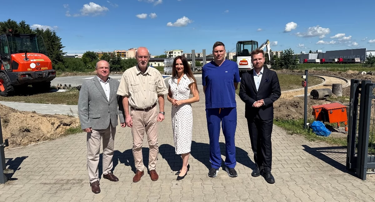 inwestycje, Szpital Zambrowie rozbuduje lądowisko śmigłowców Placówka zyskała fundusze Ministerstwa Zdrowia [VIDEO] - zdjęcie, fotografia
