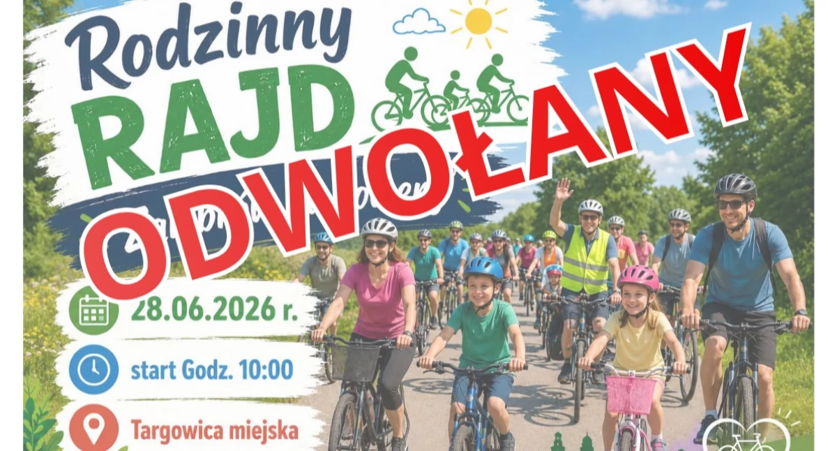 rowery i kolarstwo, UWAGA Rodzinny cyklu „Zambrów rowery” ODWOŁANY! - zdjęcie, fotografia