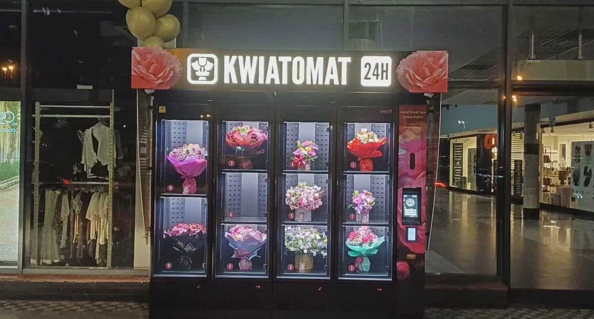 zdjęcie: kwiatomat w Zambrowie