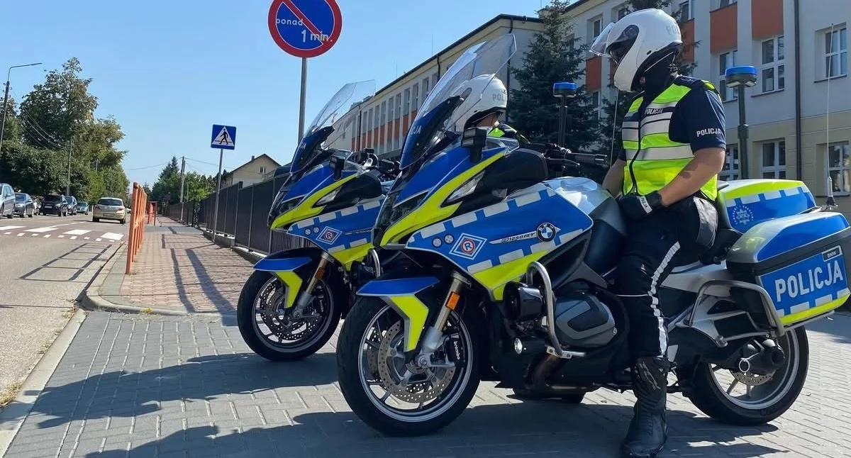 policja, Kierowca pędził Zambrowie - zdjęcie, fotografia