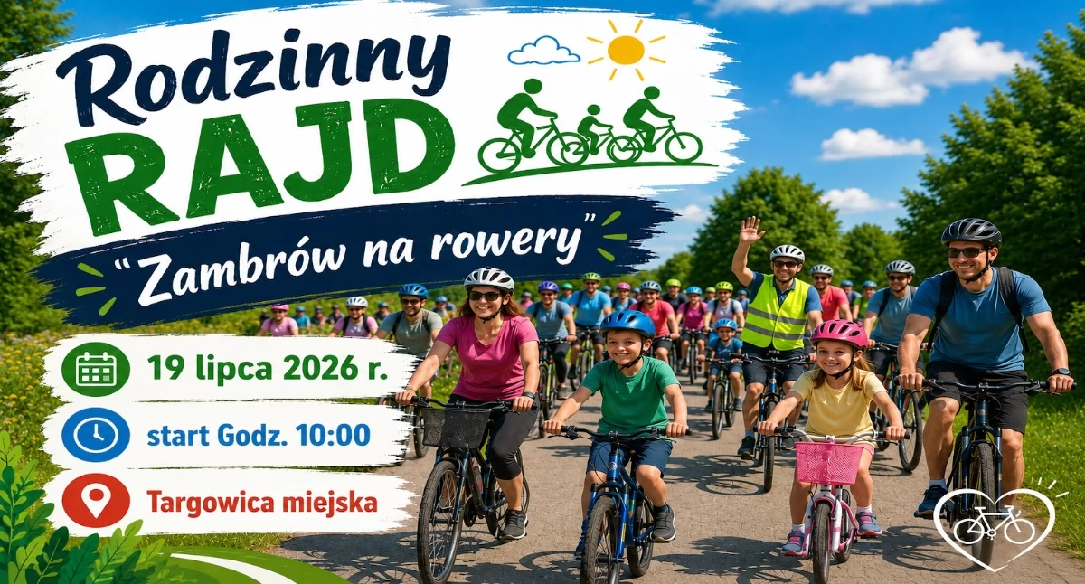 rowery i kolarstwo, Przed pierwszy rodzinny cyklu „Zambrów rowery 2026” - zdjęcie, fotografia