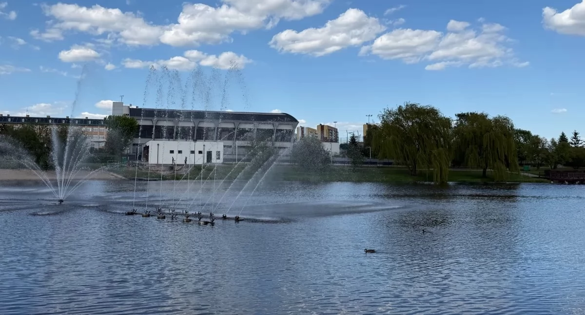 komunikat, Stowarzyszenie Okoń organizuje spotkanie zambrowskim zalewem - zdjęcie, fotografia