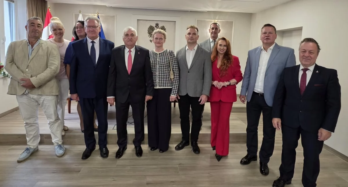 samorząd, Delegacja miasta partnerskiego Visaginas Litwie gościła Zambrowie - zdjęcie, fotografia