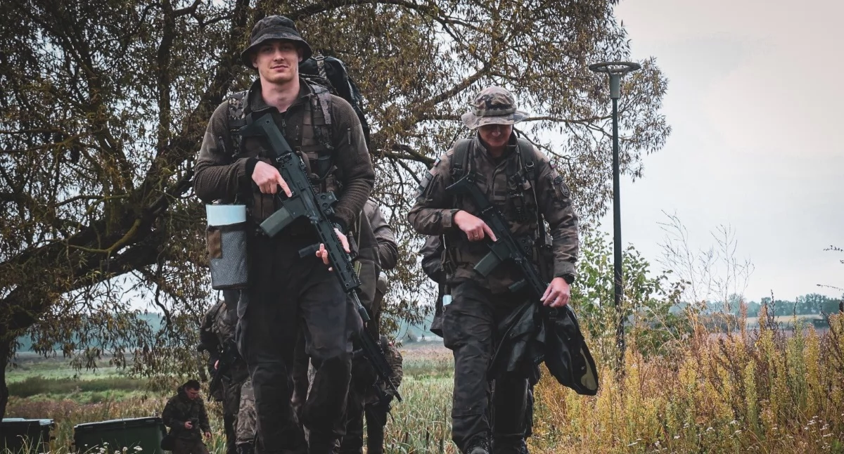 z regionu, Terytorialsi ostatni weekend wakacji spędzili szkoleniu [FOTO] - zdjęcie, fotografia