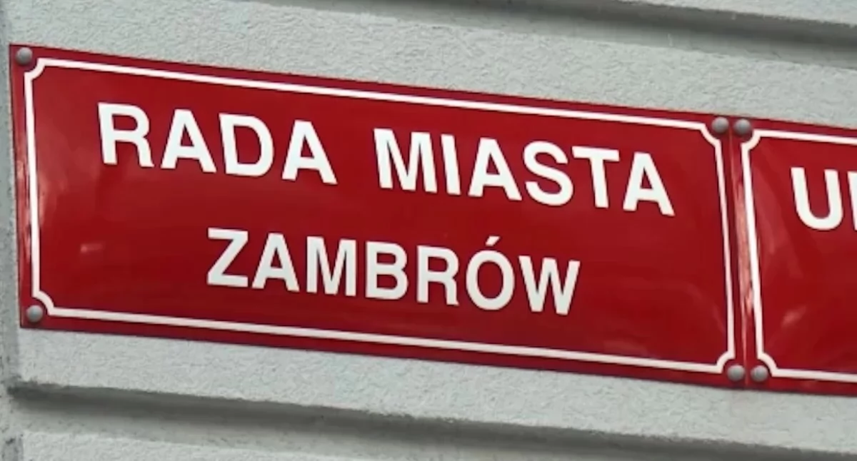 Rada Miasta Zambrów radni, sesja Miasta Zambrów TRANSMISJA ŻYWO - zdjęcie, fotografia