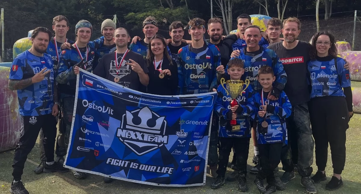 paintball, Finał Polish Paintball NexXTeaM Zambrów zajmuje drugie miejsce klasyfikacji generalnej - zdjęcie, fotografia